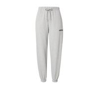 adidas Mujer Essentials Linear French Terry Cuffed Pants, Medium Grey Heather/Black, XS