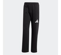 adidas Hombre ESSENTIALS WIDE LEG THREE BAR PANT, black/white, M