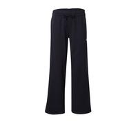 adidas Mujer Essentials Small Logo Feel Cozy Open Hem Pants, Black/White, XXL
