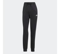 adidas Mujer Essentials 3-Stripes Jogger Pants, Black/White, XS