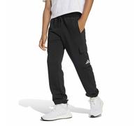 ADIDAS SPORTSWEAR Pantalones de chándal cargo de felpa. Color Negro