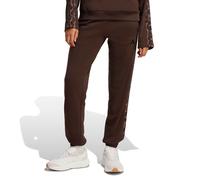 ADIDAS SPORTSWEAR Pantalones de felpa con estampado de leopardo Essentials 3 Stripes. Color Negro/Leopardo