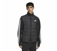 ADIDAS SPORTSWEAR Plumífero chaleco ligero Essentials 3 Stripes. Color Negro