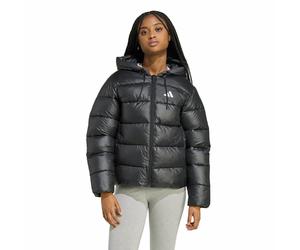 ADIDAS SPORTSWEAR Plumífero con capucha Essentials. Color Negro
