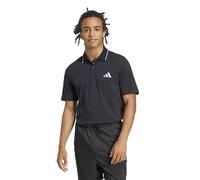 ADIDAS SPORTSWEAR Polo de piqué con pequeño logotipo Essentials. Color Negro