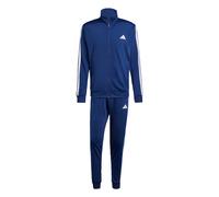 adidas Uomo SPORTSWEAR BASIC 3 STRIPES TRICOT TRACKSUIT, Dark Blue, XXL