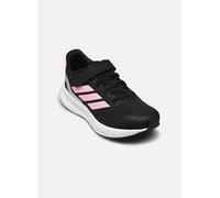 adidas Unisex niños RUNFALCON 5 Shoes Kids, Core Black/Pink/Silver Metallic, 31 EU