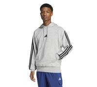 ADIDAS SPORTSWEAR Sudadera básica con capucha de 3 rayas. Color Gris Jaspeado