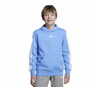adidas Unisex niños Essentials 3 Stripes Hoodie, Blue Fusion/White, 9-10 Years