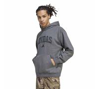 ADIDAS SPORTSWEAR Sudadera con capucha, CAMO. Color gris oscuro jaspeado