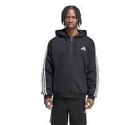 Sudadera adidas M 3 Bandas FL FZ HD Negro Blanco KY6559 Chaquetilla Casual Hombre