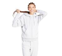 ADIDAS SPORTSWEAR Sudadera con capucha y cremallera, ESSENTIALS LINEAR. Color gris claro