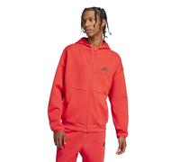 ADIDAS SPORTSWEAR Sudadera con capucha y logo pequeño Future Icons. Color Rojo
