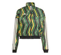 ADIDAS SPORTSWEAR Sudadera con cremallera deportiva 'Adidas x Farm Tiro' amarillo / verde / negro / blanco, Talla XL-XXL