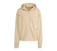 Adidas Sportswear Sudadera con capucha y cremallera All Szn. Talla S. Color Beige