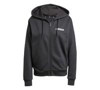 ADIDAS SPORTSWEAR Sudadera con cremallera deportiva 'Essentials' negro / blanco LxTallas normales negro / blanco