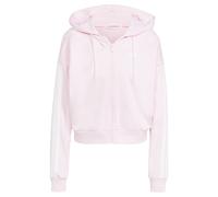 ADIDAS SPORTSWEAR Sudadera con cremallera deportiva 'Essentials' rosa / blanco MxTallas normales EUR