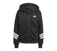 ADIDAS SPORTSWEAR Sudadera con cremallera deportiva 'Future Icons' negro / blanco M negro / blanco