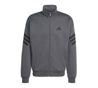 ADIDAS SPORTSWEAR Sudadera con cremallera deportiva 'FUTURE ICONS THREE STRIPES WOVEN TRACK' gris oscuro / negro L EUR