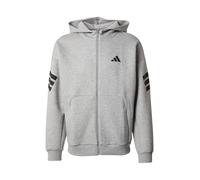 ADIDAS SPORTSWEAR Sudadera con cremallera deportiva gris / negro M gris / negro