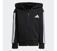 ADIDAS SPORTSWEAR Sudadera con cremallera deportiva negro / blanco 128 negro / blanco