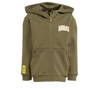 ADIDAS SPORTSWEAR Sudadera con cremallera deportiva 'The Simpsons' azul claro / amarillo / oliva / blanco lana 104 azul claro / amarillo / oliva / blanco lana