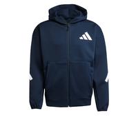 ADIDAS SPORTSWEAR Sudadera con cremallera deportiva 'Z.N.E.' azul oscuro / blanco SxTallas normales azul oscuro / blanco
