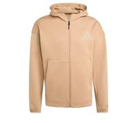ADIDAS SPORTSWEAR Sudadera con cremallera deportiva 'Z.N.E.' beige / gris claro LxTallas normales beige / gris claro