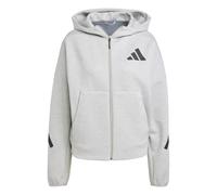 ADIDAS SPORTSWEAR Sudadera con cremallera deportiva 'Z.N.E' gris claro / negro Mujer ADIDAS SPORTSWEAR M-LxTallas normales gris claro / negro