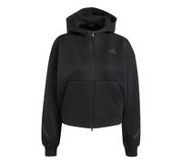 ADIDAS SPORTSWEAR Sudadera con cremallera deportiva 'Z.N.E.' gris oscuro / negro XXLxTallas normales gris oscuro / negro