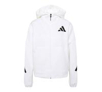 adidas Women's Chaqueta con Capucha Z.N.E., White, S