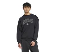 ADIDAS SPORTSWEAR Sudadera de cuello redondo, holgada. Color Negro