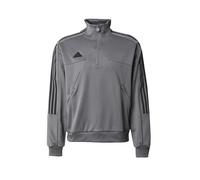 ADIDAS SPORTSWEAR Sudadera 'House of Tiro' gris oscuro / negro L gris oscuro / negro
