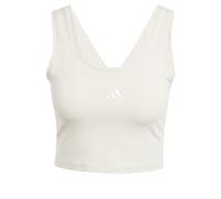 ADIDAS SPORTSWEAR Top deportivo 'Essentials' gris claro / blanco XL-XXLxTallas normales gris claro / blanco