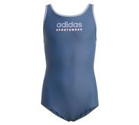adidas Sportswear U-Back Swimsuit Kids Traje de baño de una Pieza, Niñas, Multicolor (preloved Ink/Silver Violet), 9-10 Years