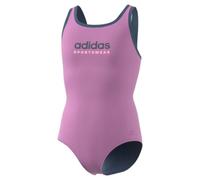 adidas Sportswear U-Back Swimsuit Kids Traje de baño de una Pieza, Niñas, Multicolor (preloved Purple/preloved Ink), 7-8 Years
