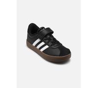 adidas Unisex niños VL Court 3.0 Shoes, Black/White/Black, 35 EU