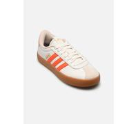 adidas VL Court 3.0 Shoes, Zapatillas Mujer, Core White Impact Orange Gold Met, 38 EU