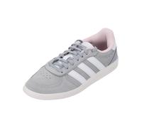 adidas Mujer Breaknet Sleek Shoes, Halo Silver/FTWR White/Grey Two, 39 1/3 EU