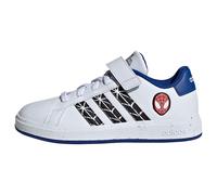adidas Unisex Kids' Zapatilla Marvel Grand Court Spider-Man (NIÑOS), Cloud White/Core Black/Royal Blue, 33