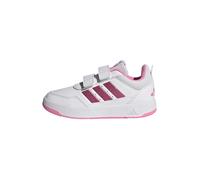 adidas Unisex niños Tensaur Sport 3.0 Hook and Loop Kids Shoes, FTWR White/Bliss Pink/Grey Two, 31 EU