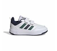 adidas Unisex niños Tensaur Sport 3.0 Hook and Loop Kids Shoes, FTWR White/Collegiate Green/Collegiate Navy, 35 EU