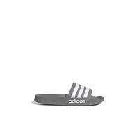 ADIDAS SPORTSWEAR Zapatos abiertos 'Adilette' gris / blanco 38 EUR