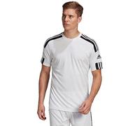 adidas Squad 21 Jsy Ss Camiseta, Blanco/Negro, S Hombre