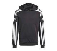 adidas Squadra 21 Hoodie Sweatshirt, Unisex niños, Black/White, 116