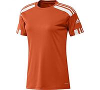 adidas Squadra 21 Jersey, Camiseta de Mangas Corta Mujer, Team Orange/White, XS