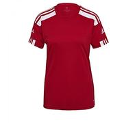 adidas Squadra 21 Jersey, Camiseta de Mangas Corta Mujer, Team Power Red/White, S