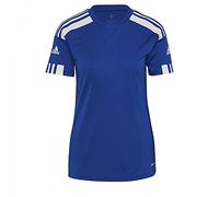 adidas Squadra 21 Jersey, Camiseta de Mangas Corta Mujer, Team Royal Blue/White, XS