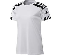 adidas Squadra 21 Jersey, Camiseta de mangas corta Mujer, White/Black, XS