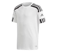adidas Squadra 21 Jersey Camiseta de mangas corta, White/Black, 128 Niños